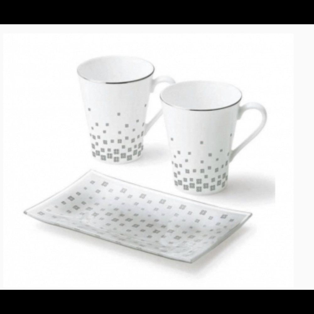 Givenchy Yamaka Tea and Coffee Mags & Tray Set